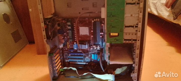 Компьютерный корпус без стенки