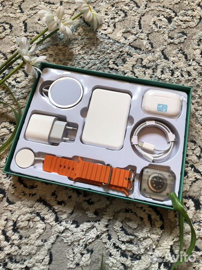 Набор apple 6 в 1 +(apple watch)
