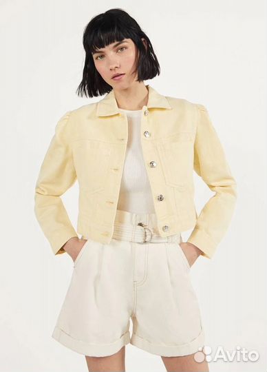 Джинсовая куртка bershka