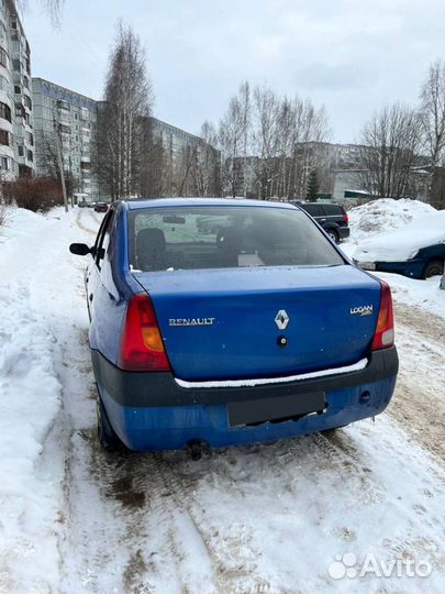 Renault Logan 1.4 МТ, 2007, 300 000 км