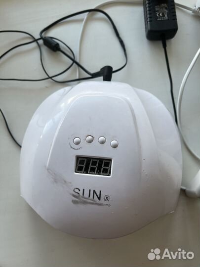 Лампа для маникюра и пылесос