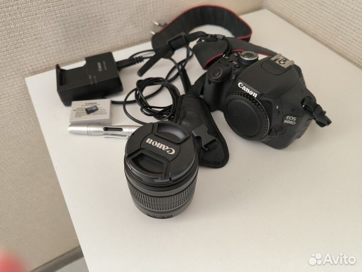 Фотоаппарат зеркальный canon EOS 600d