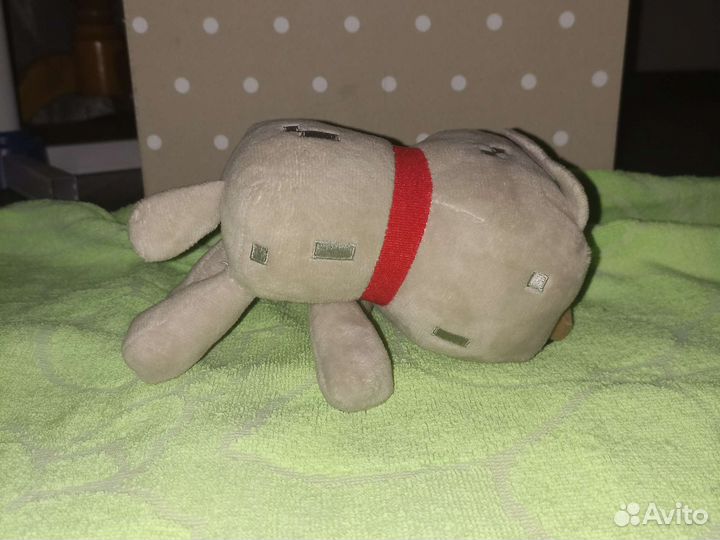 Мягкая игрушка волк майнкрафт