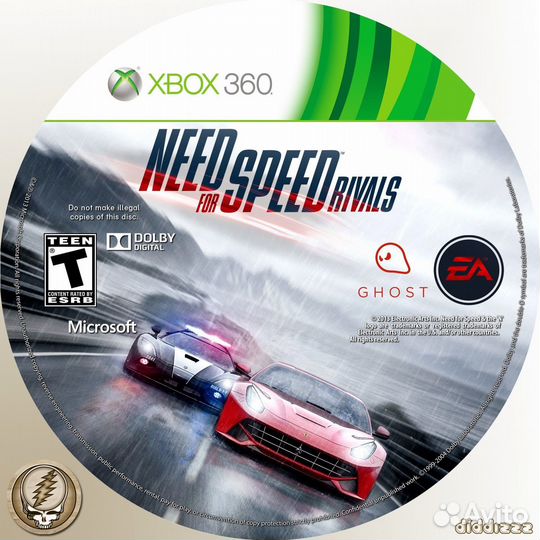 Need For Speed Rivals (Classics) (R-2) Xbox 360, р