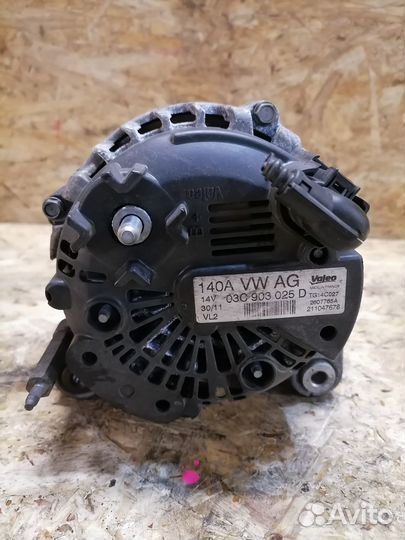Генератор Volkswagen Golf 6 1.4T CAV