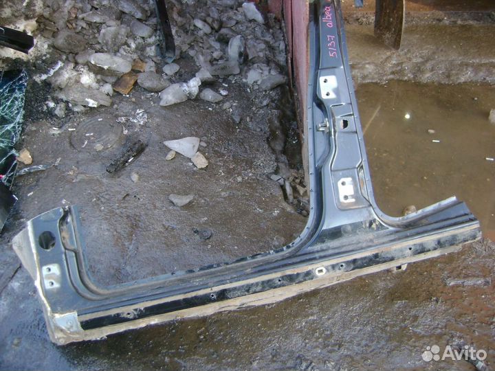 Порог со стойкой левый Fiat Albea