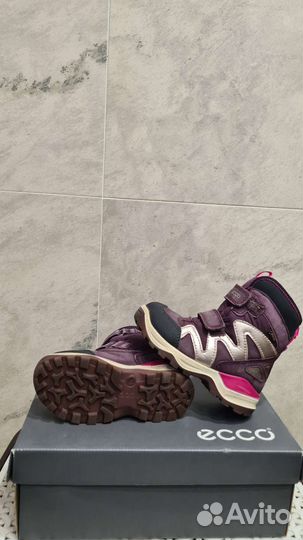 Зимние ботинки ecco для девочки