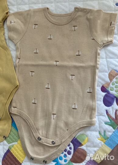Комплект из 4-х боди Baby Go для мальчика, р.74
