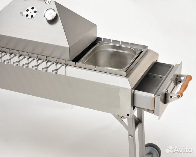 Угольный гриль термомангал многофункциональный