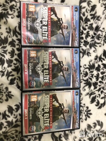 Игровые диски на пк