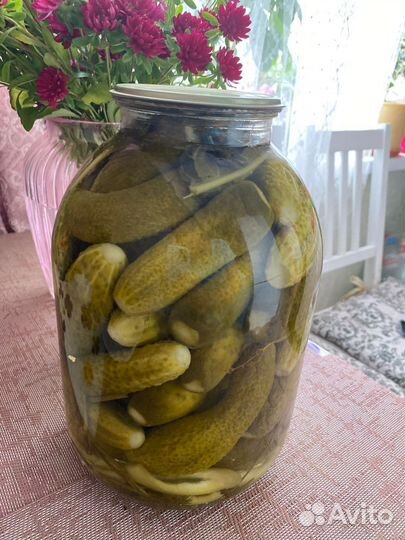 Огурцы соленые