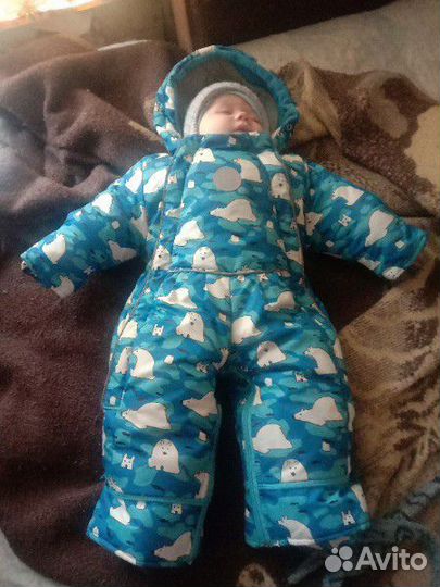 Зимний комбинезон