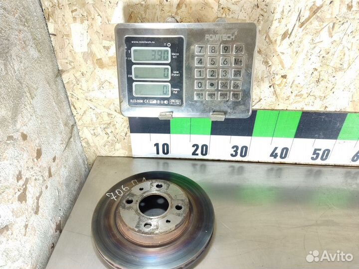 Диск тормозной передний Vaz Granta