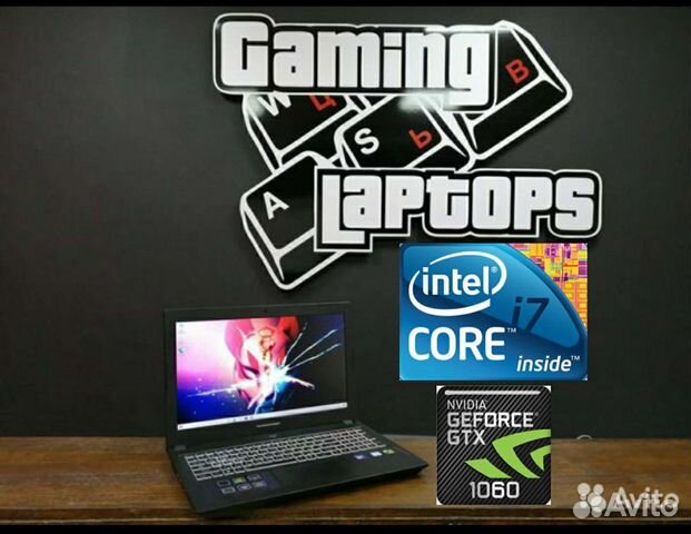 Ноутбук Thunderobot / Core i7 / GTX 1060 / 16 Gb