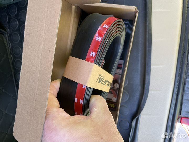 Накладка бампера (губа) Samurai