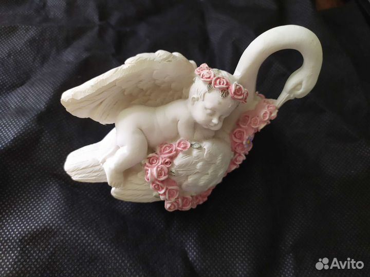 Сувенир Свадебный / Младенец / Лебедь Статуэтка