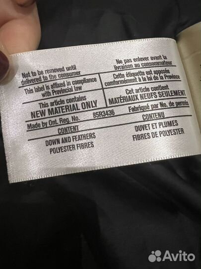 Пуховик женский burberry