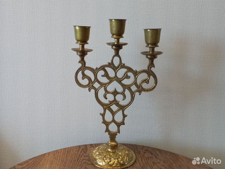 Подсвечник бронза СССР