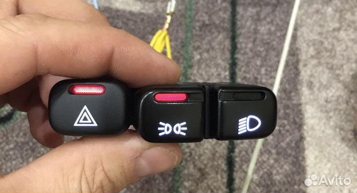 Евроаварийка кнопка ваз ваз 2108,2109,21099 2113