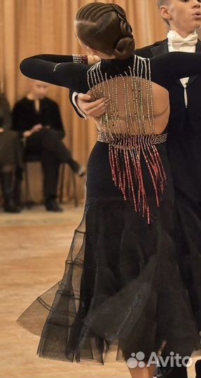 Платье для бальных танцев стандарт ю2 молодежь