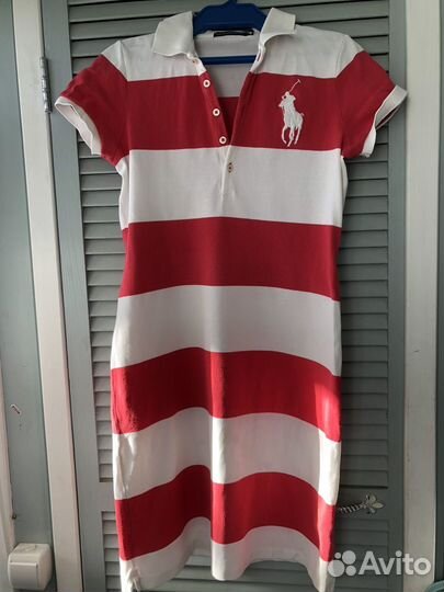Polo ralph lauren платье-поло 44-46