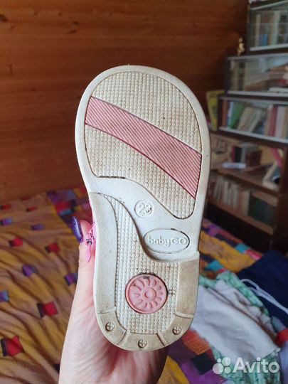 Ботинки демисезонные для девочки р. 23