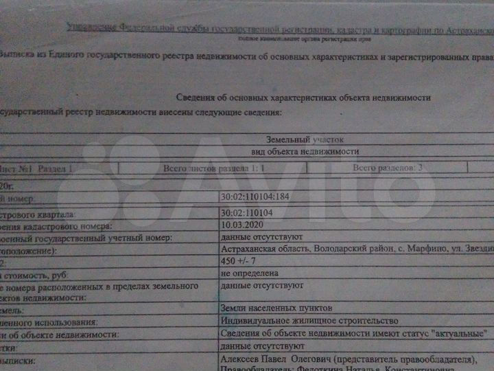 Участок 6 сот. (ИЖС)