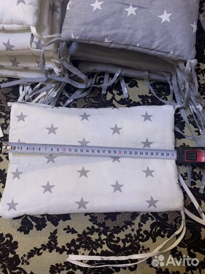 Бортики подушки в детскую кроватку