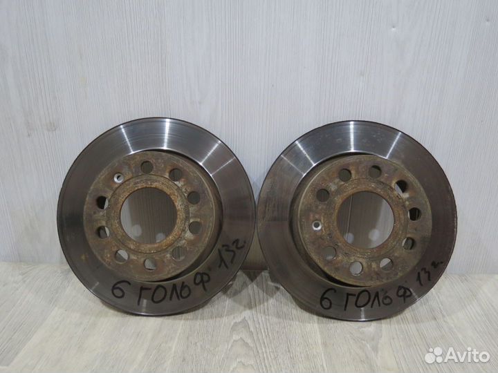 Диск тормозной задний Volkswagen Golf 6