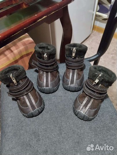 Ботинки зимние для средних собак р. 10