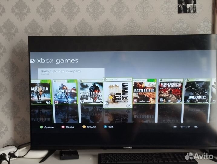 Xbox 360 с 2 джойстиками