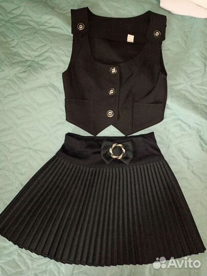 Школьная форма синяя