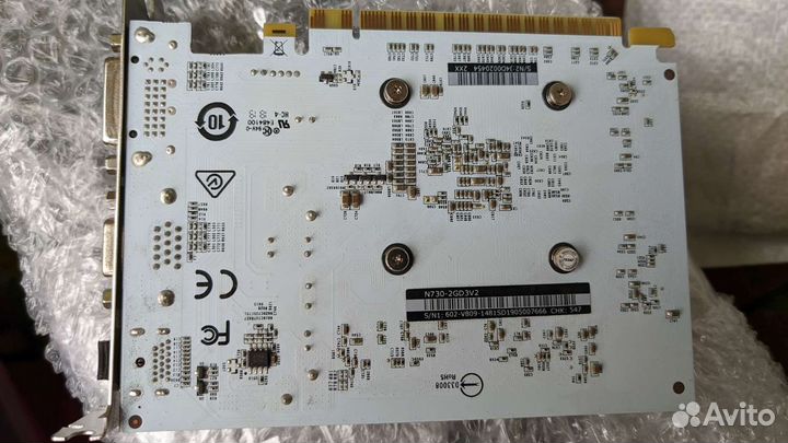 Видеокарты Gt730 на 2Gb