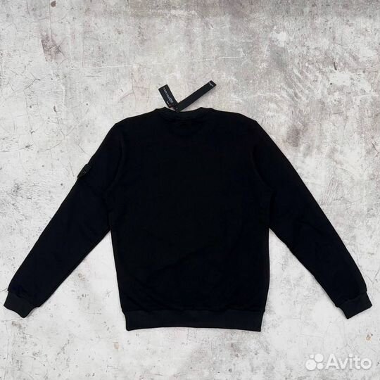 Свитшот Stone Island Brushed Cotton Crew Neck