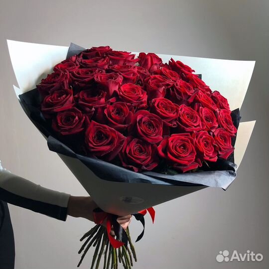 31 роза 60см