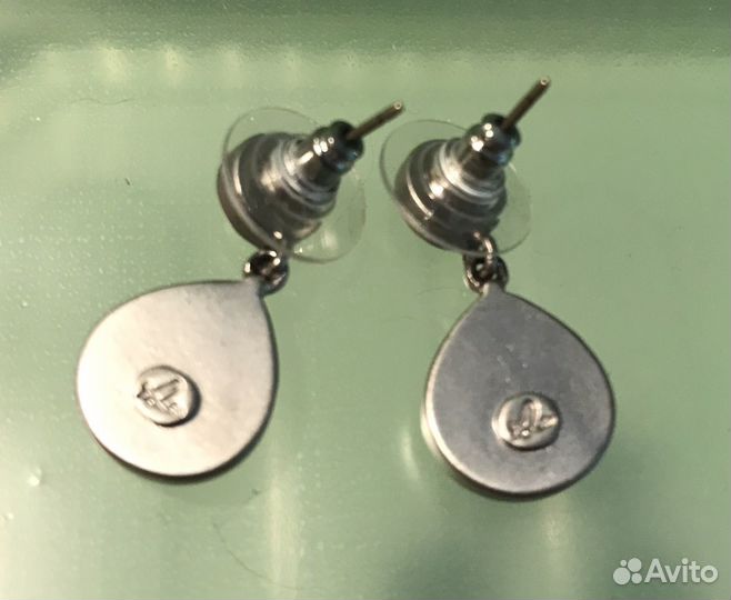 Серьги брошь запонки