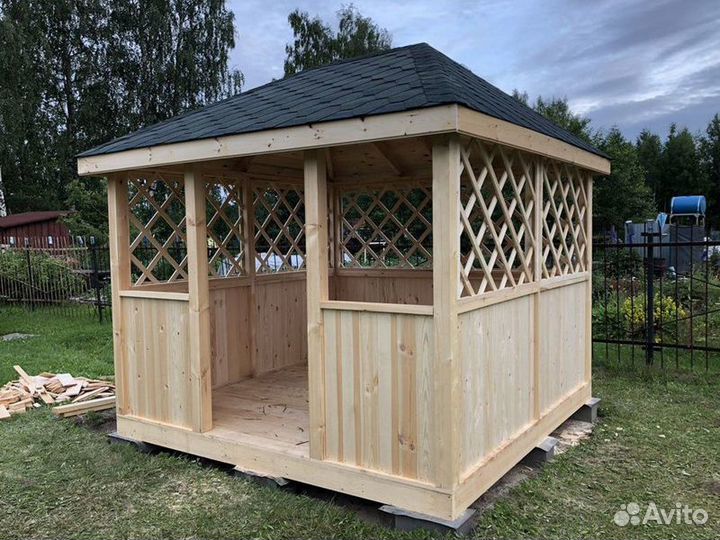 Строительств беседок