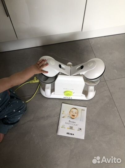Пароварка блендер beaba babycook