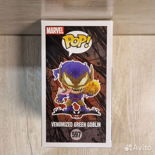 Funko Pop Marvel Venom 597 Venomized Green Goblin