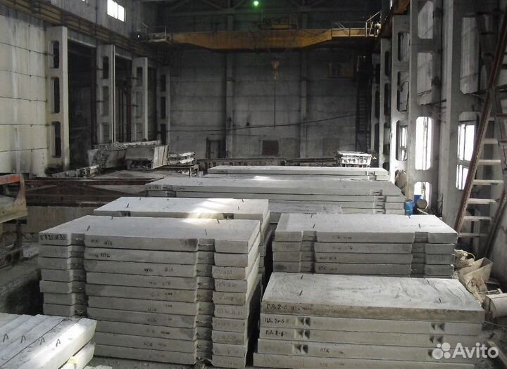 Бетонные плиты опт