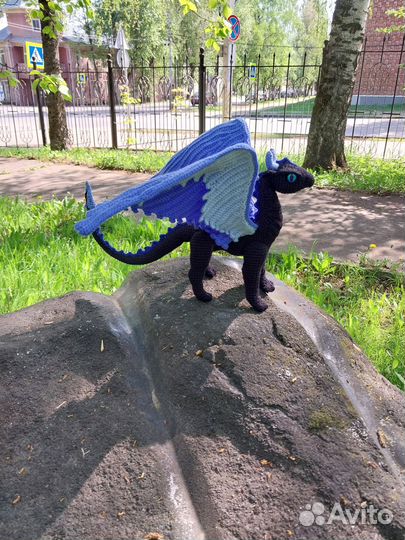 Дракон мягкая игрушка амигуруми