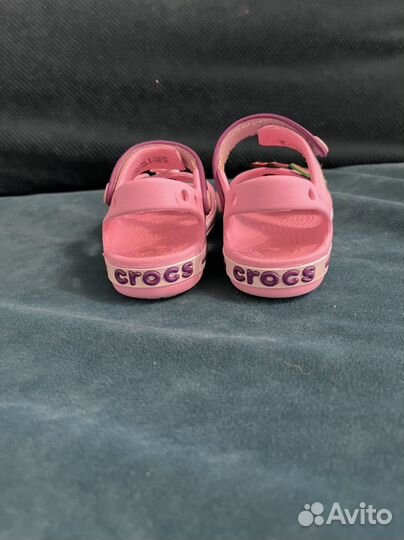 Сандалии crocs c7 на девочку