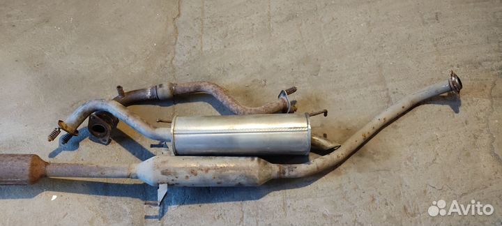 Глушитель byd f3(седан)