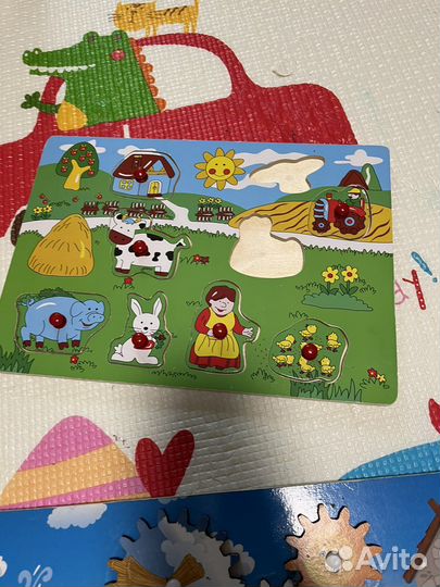 Деревянные игрушки детям