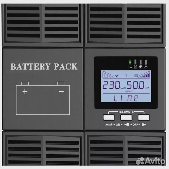 Ибп East EA900 G4 RT 6kVA lcds