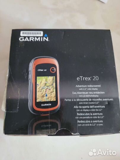 Навигатор garmin etrex 20