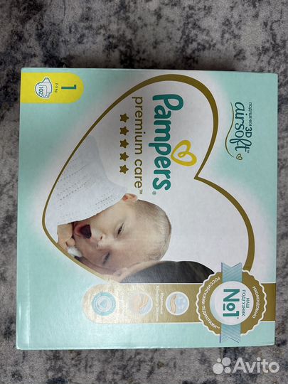 Памперсы детские Pampers premium care 2-5