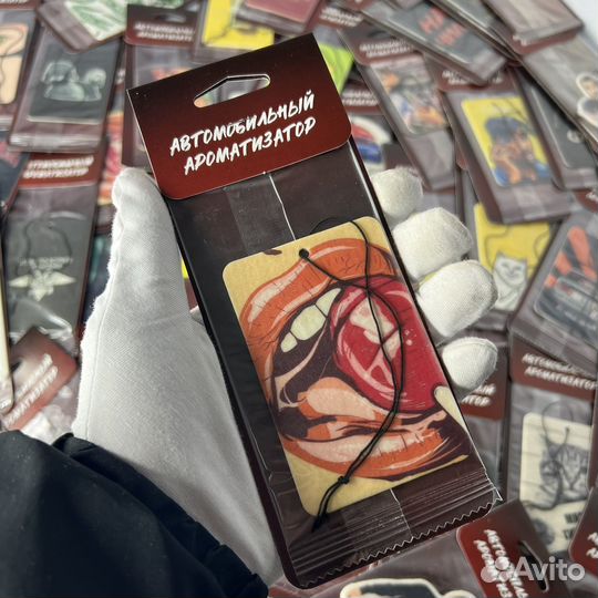 Картонные ароматизаторы для авто оптом art. 0362