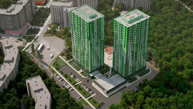 2-к. квартира, 68,8 м², 9/25 эт.