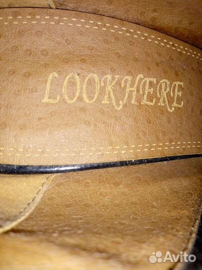 Ботильоны look here размер40